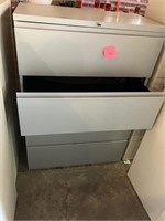 4 drawer metal file cabinet with key