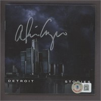 Autographed Alice Cooper Detroit CD Cover