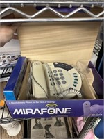 MIRAFONE TELEPHONE FOR THE HEARING IMPAIRED