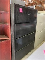 4 drawer blackwood cabinet