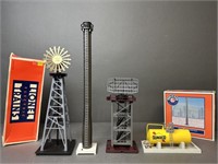 Lionel Accessories - Windmill, Industrial Smokesta