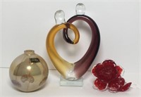 Dale Tiffany Art Glass Sculptures