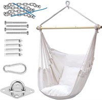 Ohuhu XL Portable Hanging Chair With 2 Cushs