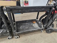 Nice rolling cart 31" t x 32" x 18"