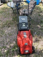 Corded Black & Decker lawnmower works