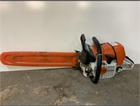 STIHL MS461 CHAINSAW WITH BLADE COVER