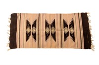 Zapotec Wool Navajo Style Pattern Rug