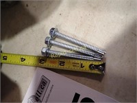 Self Tapping 3/8" Hex Hard Screws