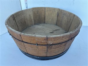 Bottom of wine barrel