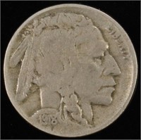 1918-D BUFFALO NICKEL VF