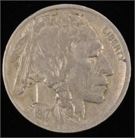 1917-D BUFFALO NICKEL XF