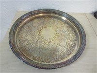 Vintage WH Rogers Silverplate 15" Platter Tray