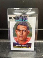 Bryce Young Rookie Card Graded Gem Mint 10