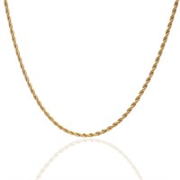 Gold Necklace For Women Trendy Easy Necklace - 14K