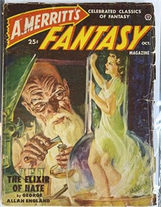A.Merritt’s Fantasy Vol.2 #1 1950 Pulp Magazine