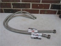 2 Faucet Connectors 30" Long