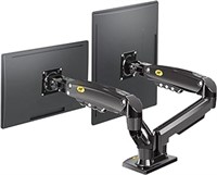 NB North Bayou Dual Monitor Desk Mount Stand Full