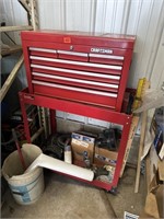 Craftsman tool box shop cart