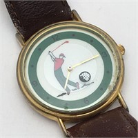 Quartz Golfer Wrist Watch
