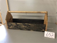 WOODEN TOOL BOX