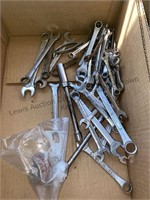 Box of standard wrenches