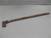 26" Soap Stone & Wood Pipe