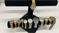 (12) TIMEX watches, some have blemishes on face