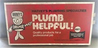Harvey’s Helper Plumbing Sign 12inx24in