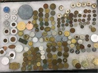 Vintage Token & Coin Lot (170+)