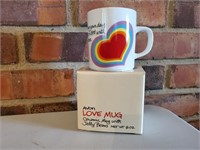 Avon Love Mug, new in box