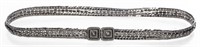 Judith Leiber Crystal and Enamel Belt