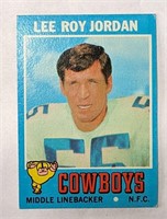1971 Topps Lee Roy Jordan Cowboys Card #31