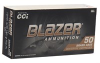 CCI 5221 Blazer Brass Handgun 10mm Auto 180 gr Ful