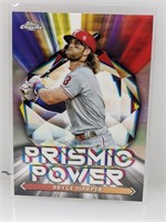 2021 Topps Chrome Prismic Power Bryce Harper #PP-4