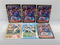Lot of Greg Maddux Rookie Baseball Cards
