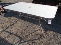 Glass Patio Table w/4 Chairs