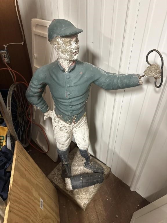 Vintage yard jockey.. needs repair work