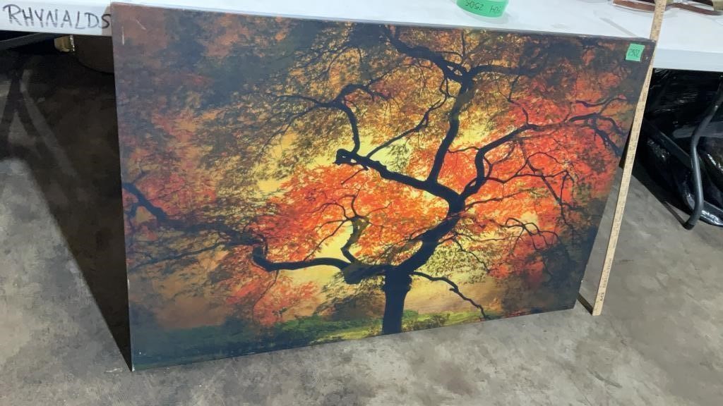 Large tree canvas
