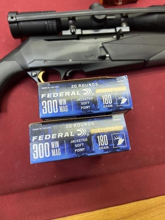 federal 300 win bullets two boxes 40 rounds