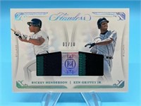 Ken Griffey Jr. Rickey Henderson Flawless 01/10