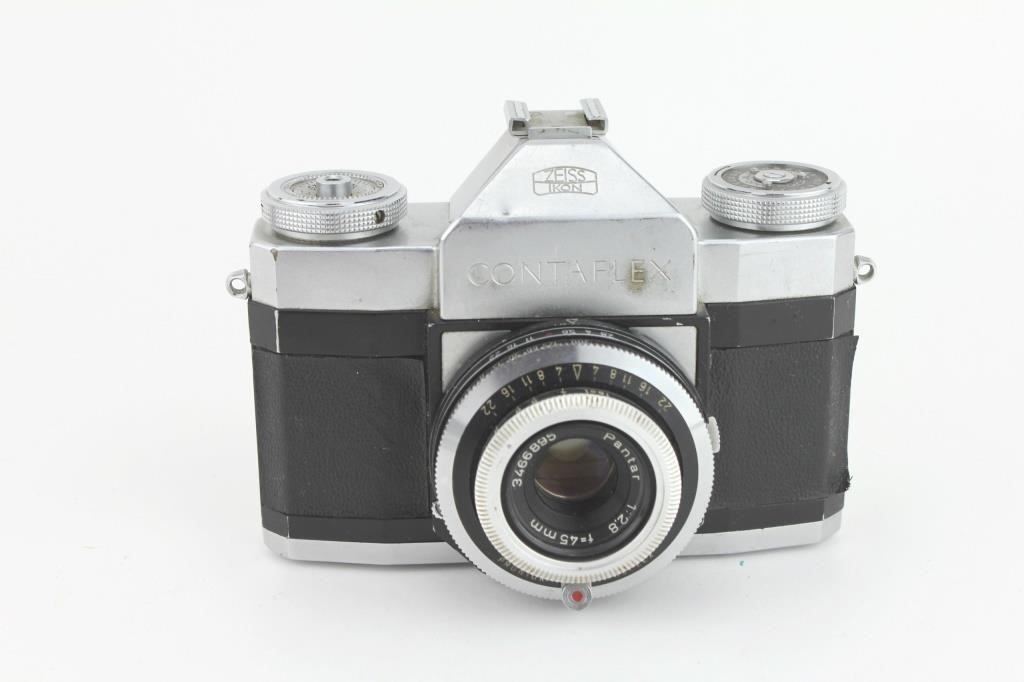 ZEISS IKON CONTAFLEX ALPHA 35MM SLR CAMERA