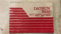 1977 Datsun B210 Owner’s Manual