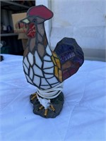 11” Rooster Lamp