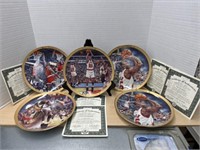 5 Michael Jordan Collector Plates