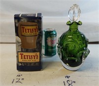Tetley's English Ale Glass w Decor