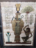 Queen of the Nile Papyrus with COA