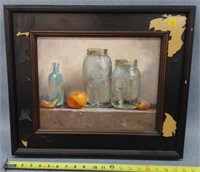 "Jars w/ Cuties" Painting by Kathy Tate 20x17