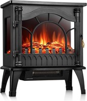 Electric Fireplace Heater, 20"