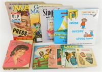 8 Vintage Children's Books - 1940's through