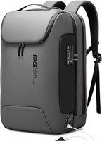 BANGE Anti Theft Backpack With TSA Lock  Grey